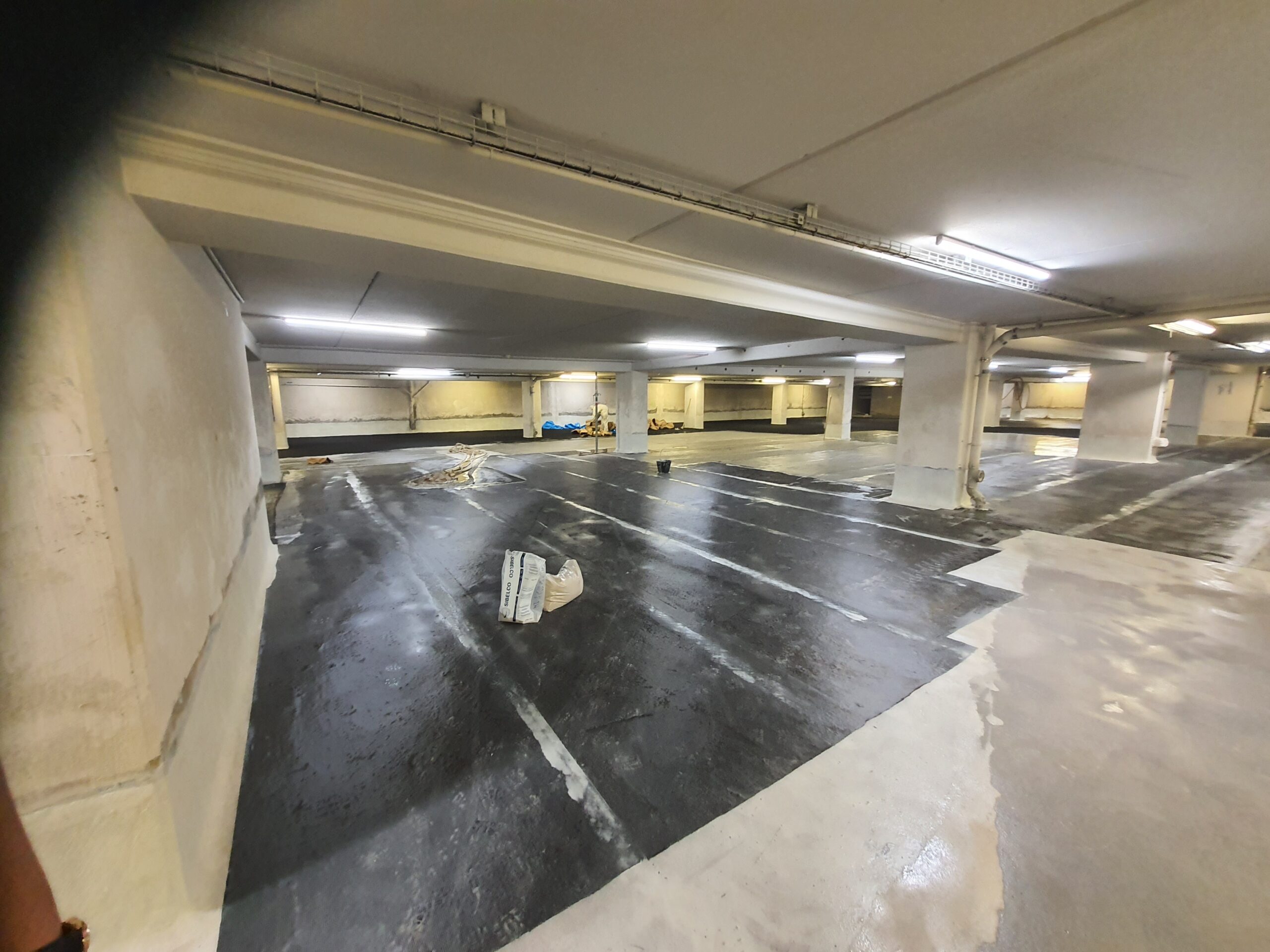 Photo du sol après travaux